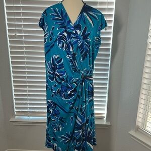 Tommy Bahama faux wrap dress